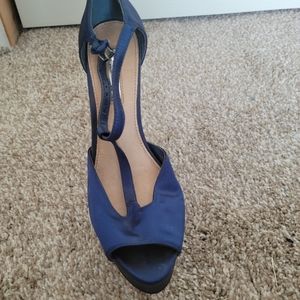 Navy shoes
